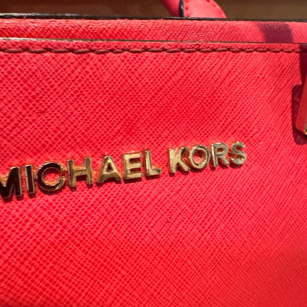 SOLD DO NOT BUY Michael Kors Salmon Satchel Bag - Picture 4 of 14